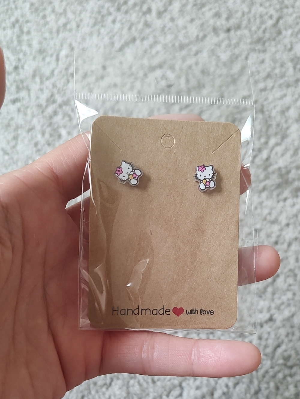 Hello Kitty Stud Earrings